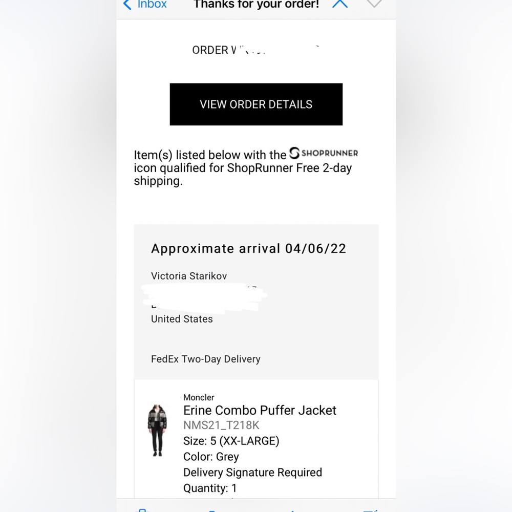 SOLD Moncler Erine Quilted Puffer Jacket - Picture 16 of 16